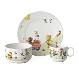 Villeroy & Boch - Hungry as a Bear Kindergeschirr-Set 3-teilig Grün,...