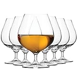 Krosno Cognac-Gläser Cognacschwenker | Set von 6 | 550 ML | Harmony...