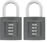 ABUS Zahlenschloss 158/50 - Vorhängeschloss mit Zinkgussdruck-Gehäuse -...