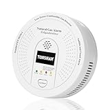 Gasmelder Erdgasdetektor CH4/Propan/Methan 100% Batteriebetrieben -...