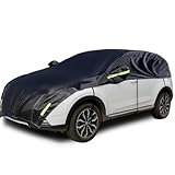 Konnfeir Halbgarage für Auto Windschutzscheibe Abdeckplane Winter Sommer...