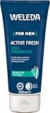 WELEDA Bio For Men 3in1 Duschgel & Shampoo ACTIVE FRESH vegan -...