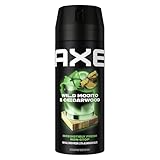 Axe Bodyspray Wild Mojito & Cedarwood Deo ohne Aluminium sorgt 48 Stunden...