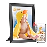 FRAMEO Digitaler Bilderrahmen WLAN 10,1 Zoll - 1280x800 IPS Touchscreen...