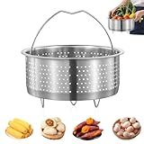 Dampfgarer Einsatz Edelstahl 304, Dämpfeinsatz für Topf, 20cm...