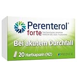 Perenterol forte 250 mg 20 Kapseln - Durchfall Medikament zur Vorbeugung &...