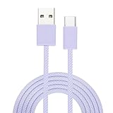 QUARKZMAN 6,56ft USB Typ C Ladekabel 2A Typ C Auf USB A Geflochtenes...