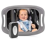 reer 86101 BabyView LED Auto-Sicherheitsspiegel - Ihr Baby auf dem...