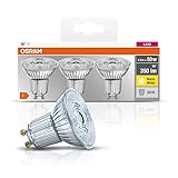 Osram LED Base PAR16 Reflektorlampe, mit GU10-Sockel, nicht dimmbar,...