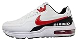 Nike Herren Air Max Ltd 3 Sneaker, White University Red Black, 45.5 EU