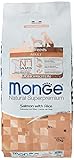 Monge Natural Superpremium Adult Salmon and Rice, Hundefutter für alle...