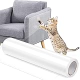 Kratzfolie Katzen Selbstklebend, Katzen Kratzschutz Sofa Transparent,...