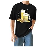 2025 Herrenmode Kurzarm Oktoberfest T-Shirt Sommer Casual Bier Pub Prints...