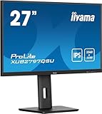 iiyama Prolite XUB2797QSU-B2 68,5cm 27' IPS LED-Monitor WQHD 100Hz HDMI DP...