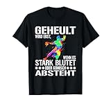 Handball Spieler Designs für Männer Frauen und Handball Fans T-Shirt