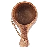 220 Ml Kaffeetasse aus Holz, Tragbarer Trinkbecher Im Nordischen Design,...