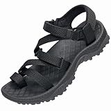 OutPro Damen-Sandalen mit Fußgewölbeunterstützung wasserdichte...