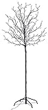 Lunartec LED Baum Outdoor: LED-Deko-Baum mit 200 beleuchteten Knospen, 150...