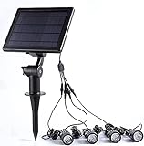 BAOLIQ Solarstrahler for die heimische Gartenbeleuchtung, dekorative...