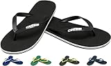 Cressi Herren Beach Flip Flops' Zehensandale, Schwarz, 41/42