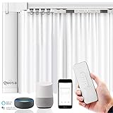 Quoya QL600 Smartes Elektrisches Vorhangschienensystem - Motorisiert,...