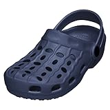 Playshoes Unisex-Kinder Eva Clogs, Blau (Marine 11), 36/37 EU, 171727