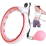 LEAFIA Smart Fitness Reifen, Ruhig Hula Hoop Gewichtsverlust, mit Smarten...