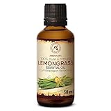 Zitronengras Ätherisches Öl 50ml - Cymbopogon Flexuosus - Indien -...