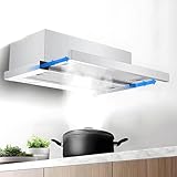 PixCy Dunstabzugshaube 60/70cm,Flachschirmhauben,Fensterkontakt...