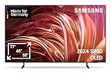 Samsung OLEDGQ65S85D 4K Fernseher 65 Zoll (163 cm), OLED HDR, Dolby Atmos,...