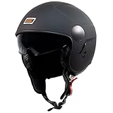 ORIGINE Motorradhelm Jethelm Rollerhelm mit Visier ECE Zertifizierung...
