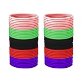 40 Stück Anti Läuse Haargummi, Anti Haargummi Kinder, Läuse Für...