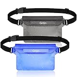 Gritin wasserdichte Tasche Beutel Bauchtasche [2 Pack],...