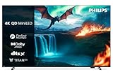 Philips 55MLED810 Mini LED 4K Smart TV - 55 Zoll Display Mit P5 Perfect...
