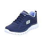 Skechers Burns- Agoura Herren Turnschuhe, Navy, 44 EU