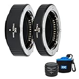 JJC Autofokus AF Makro Zwischenringe Set 11/16MM für Fujifilm Fuji X Mount...