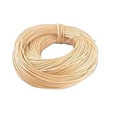 Peddigrohr Flechtmaterial, Ø 2.5mm Rund Kunststoff Rattan, Wasserdicht PE...