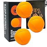 3 x Pro 105 g Cascade 8 Panel Thud Jonglierbälle & Tasche – Set mit 3...