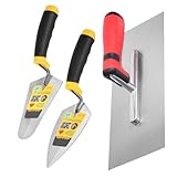 Zementkelle | Maurerkelle Set mit Softgriff | Bauhelfer für Baureparatur,...