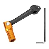 WATODAY CNC Klappbarer Schalthebel Motorrad mit L-Schlüssel für Kayo T2...