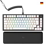 Glorious Gaming GMMK PRO 75% – Modulares mechanisches Gaming-Keyboard,...