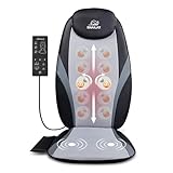 Snailax Massageauflage mit Gel-Massageknoten, Shiatsu Massagesitzauflage...