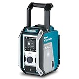 Makita DMR115 Akku-Baustellenradio (ohne Akku, ohne Ladegerät), Türkis,...