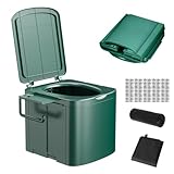 Tragbare Toilette, LKW -Fahrer -Toilettenlösung, Ergonomisches Griff...