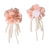 Künstlerische Blumenperlenkette Applikze Für Abendliche Rock Kleidung...