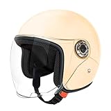 Leichtes Motorradhelm | Offener Motorradhelm | Schutzausrüstung...