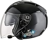 VVPEC Motorradhelm Klapphelm mit Bluetooth Herren Damen ECE-zertifizierter...