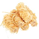 DEARMAMY 8 Stück Camping Feueranzünder Holzstab mit Wachs Geruchlos...