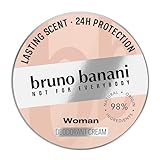 bruno banani Deo Creme Woman, 24-Stunden-Creme-Deodorant für Frauen, 40ml