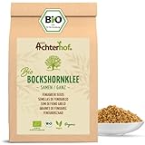 Bockshornklee Samen ganz BIO (500g) | Bockshorn-Tee | Bockshornkleesamen |...